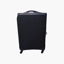 FUNDA PARA VALIJA MEDIANA - LISA NEGRA